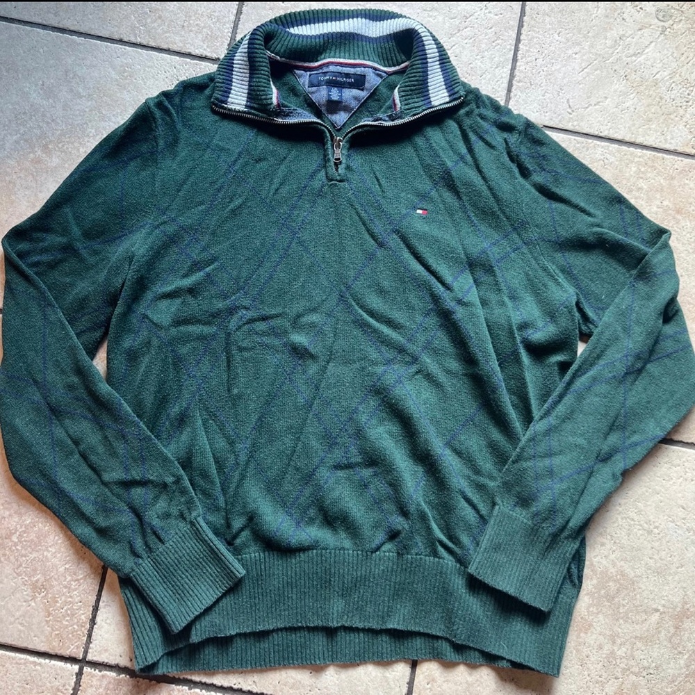 Men’s Tommy Hilfiger Vintage Sweater sz Medium Large